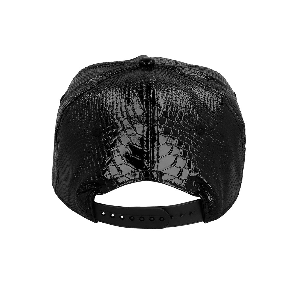 Casquette Dollar Paillettes Noires - Accessoire Déguisement Luxe