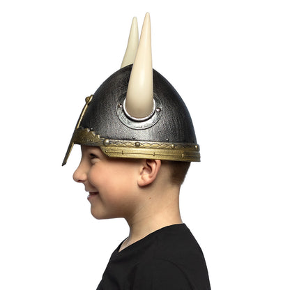 Casque de Viking avec Cornes - Déguisement Médiéval Enfant