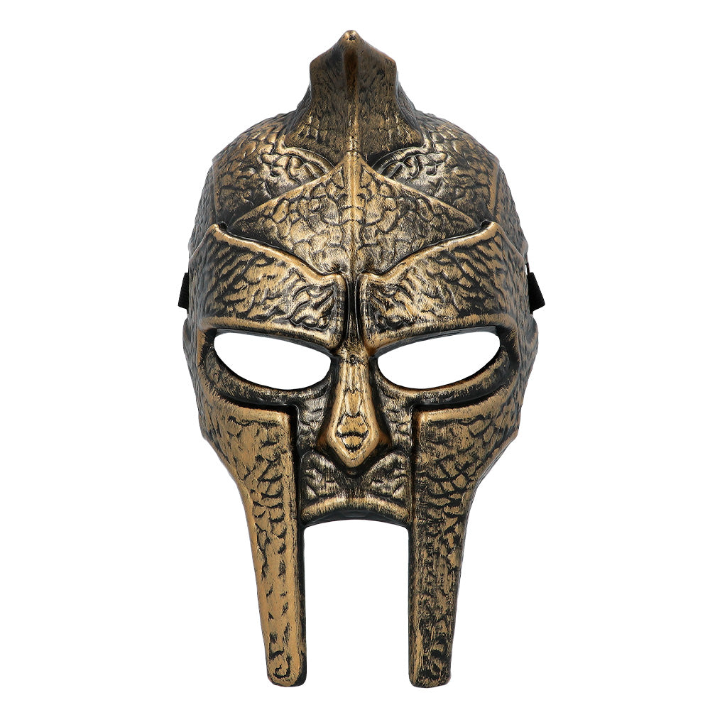 Casque Guerrier Antique + Épée Dorée - Déguisement Gladiateur