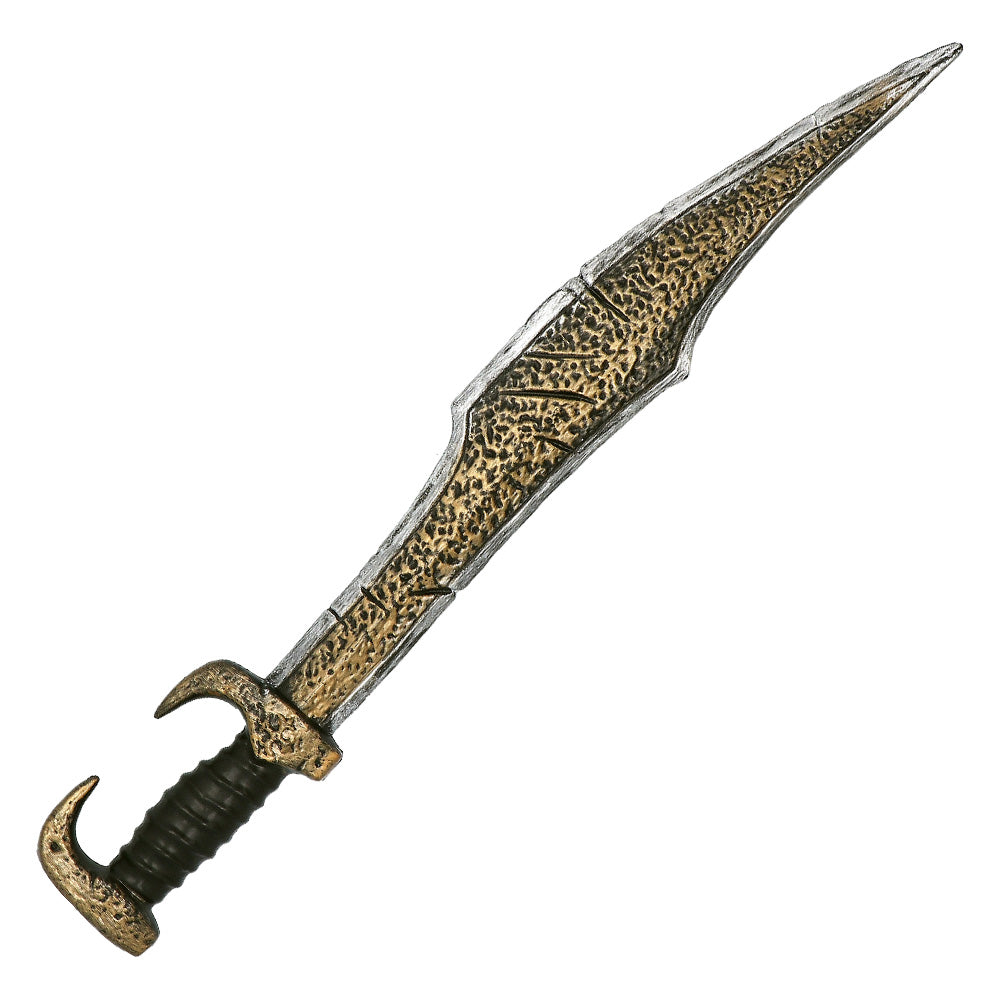 Casque Guerrier Antique + Épée Dorée - Déguisement Gladiateur