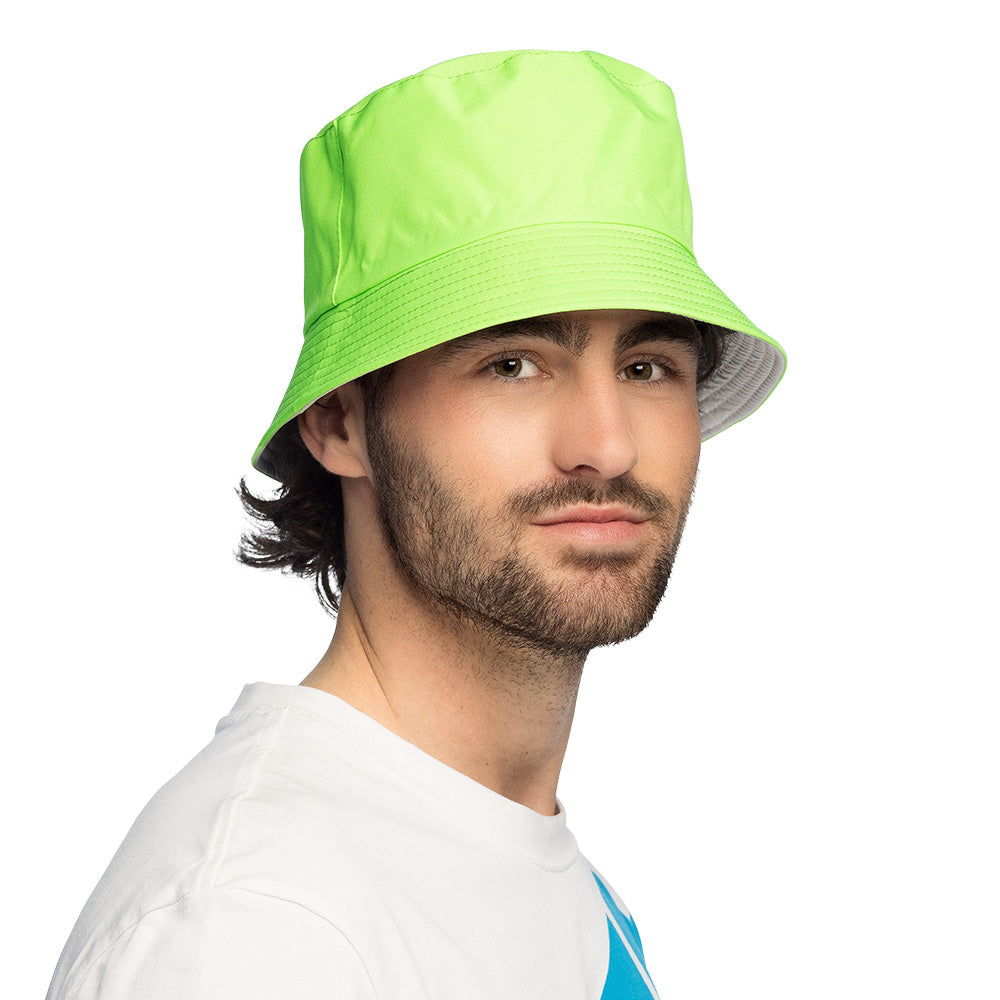 Chapeau de Soleil Fluo UV Blacklight - 5 Couleurs Éclatantes
