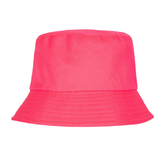 Chapeau Bucket UV Blacklight Rose Fluo - Accessoire Fête
