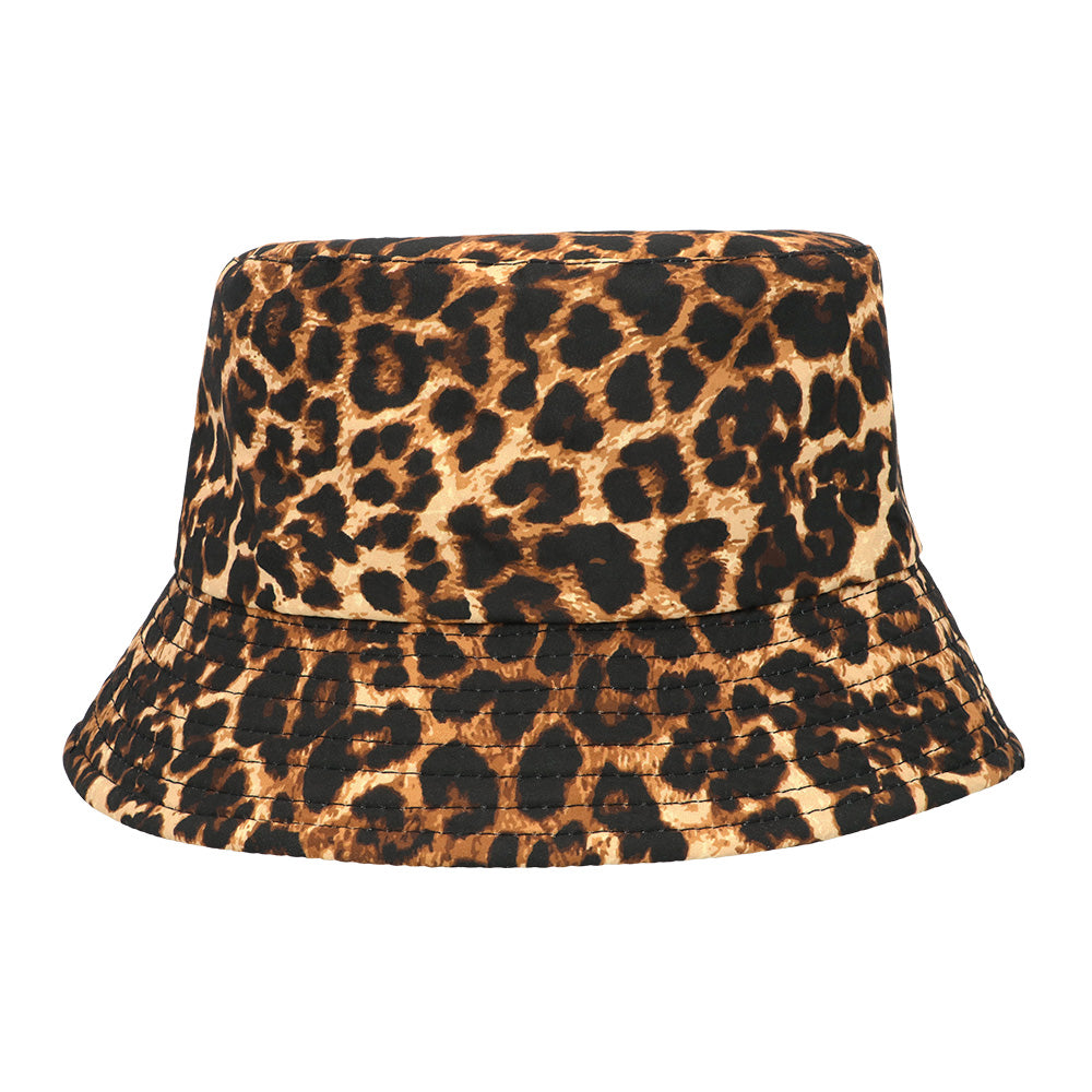 Chapeau Léopard Bucket Hat - Accessoire Retro Disco Party