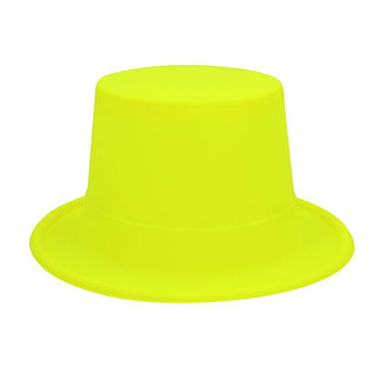 Chapeaux de Fête Fluo UV Blacklight - Rose, Vert, Jaune, Orange