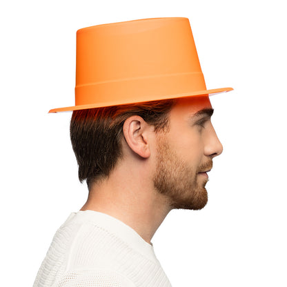 Chapeaux de Fête Fluo UV Blacklight - Rose, Vert, Jaune, Orange