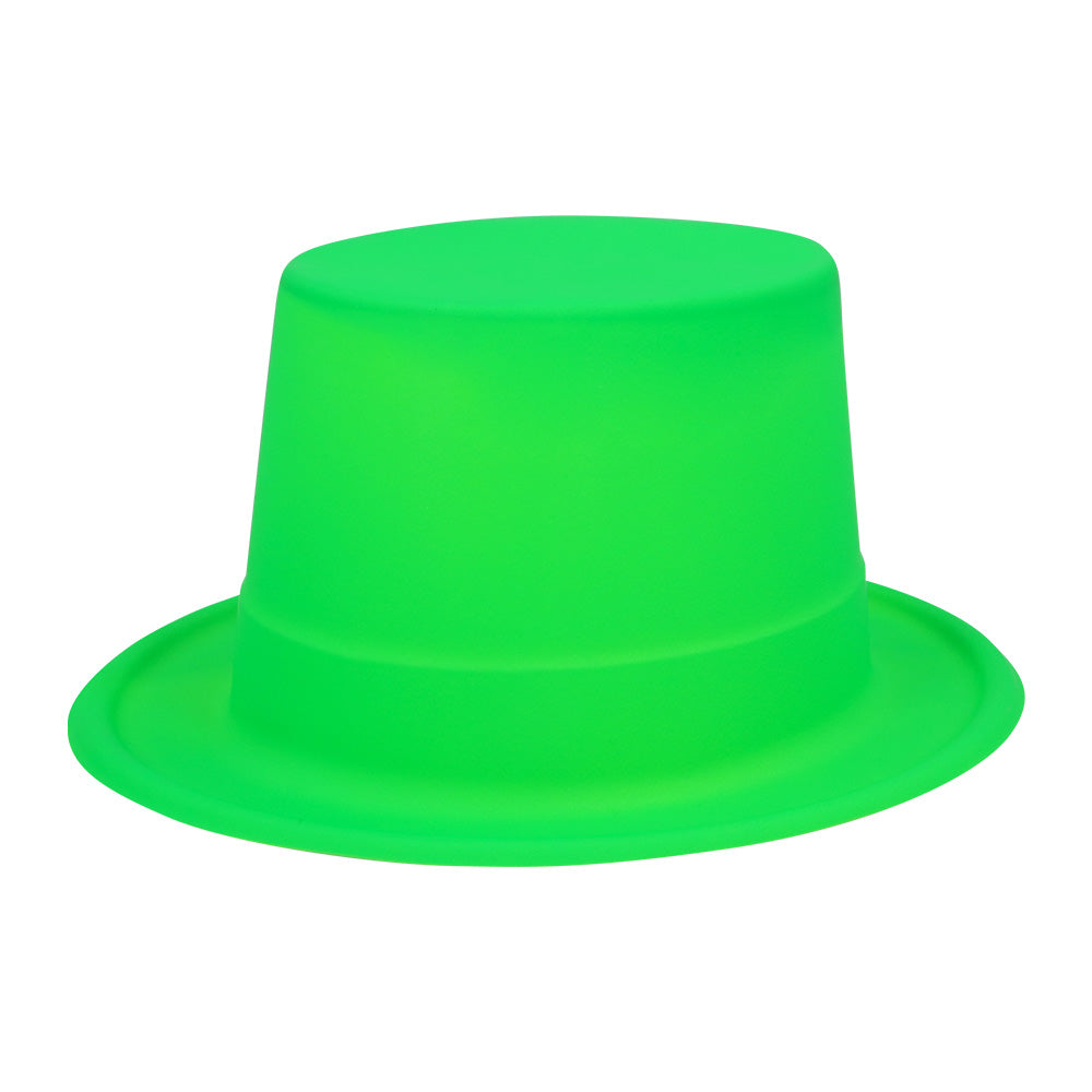 Chapeaux de Fête Fluo UV Blacklight - Rose, Vert, Jaune, Orange