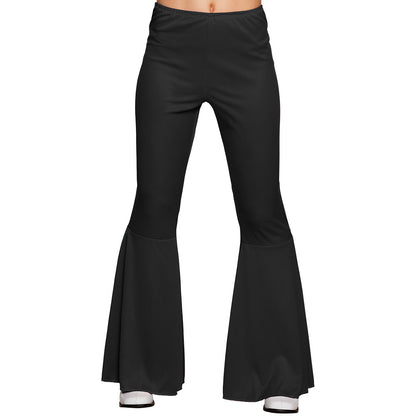 Pantalon Patte d'Éléphant Noir Années 70 - Déguisement Disco