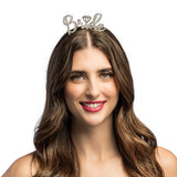 Tiara Bride Strass Argenté - Accessoire de Mariage et EVJF
