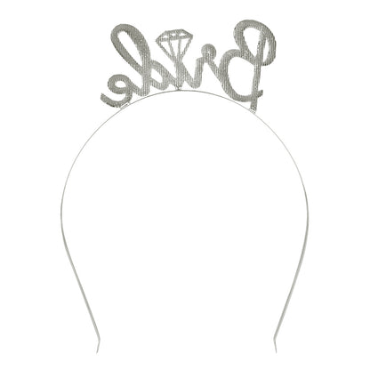 Tiara Bride Strass Argenté - Accessoire de Mariage et EVJF