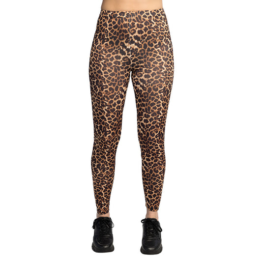 Leggings Léopard Stretch Adulte - Déguisement Animal