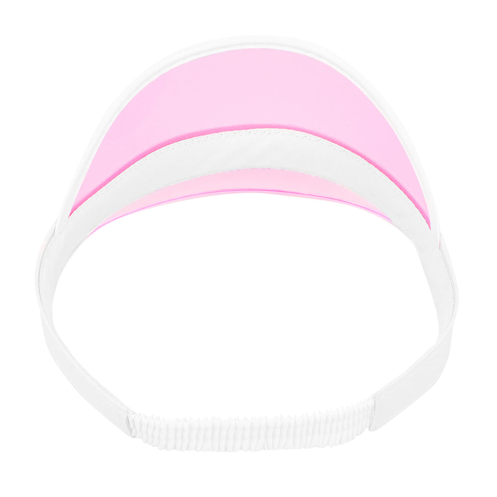 Visière Team Bride Rose et Blanc - Accessoire EVJF Festivités