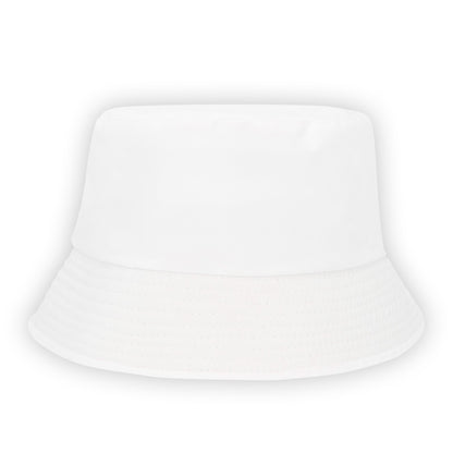 Chapeau Bucket BRIDE Blanc - Accessoire Enterrement Vie Jeune Fille