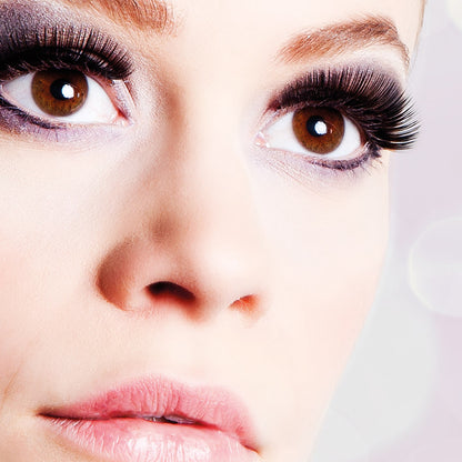 Cils Postiches Noirs Dramatiques - Effet Volume Maximal