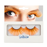 Cils Orange Fluo - Faux Cils Longs & Dramatiques