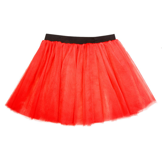Tutu Rouge Volumineux - Jupe Tulle Déguisement Adulte