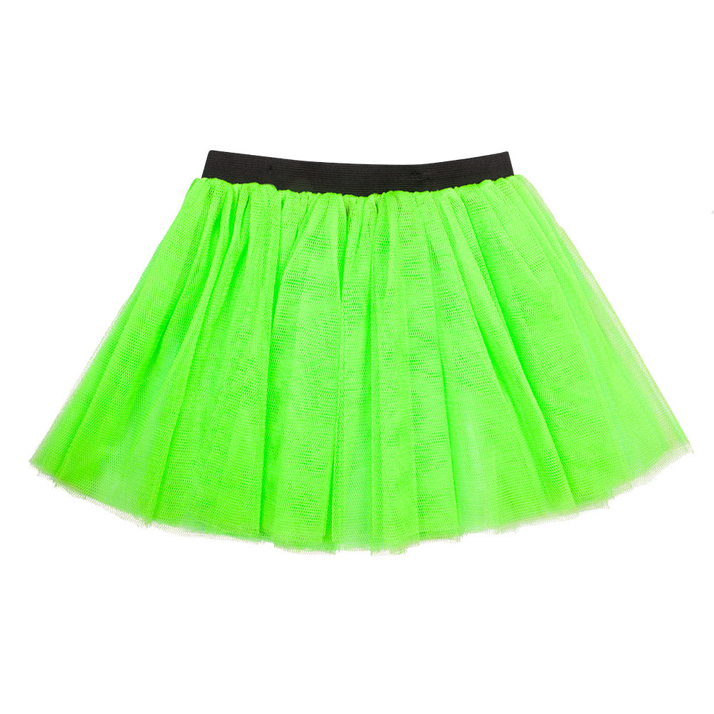 Tutu Vert Fluo UV Blacklight Adulte - Déguisement Fluo