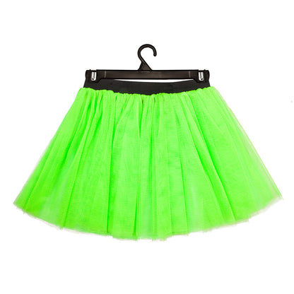 Tutu Vert Fluo UV Blacklight Adulte - Déguisement Fluo
