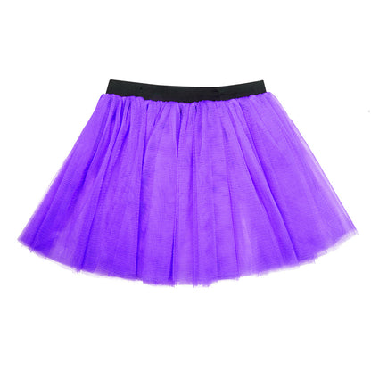 Tutu Violet Adulte - Jupon Tulle Volumineux pour Déguisement