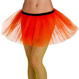 Tutu Dégradé Rouge Orange Jaune - Déguisement Femme Neon