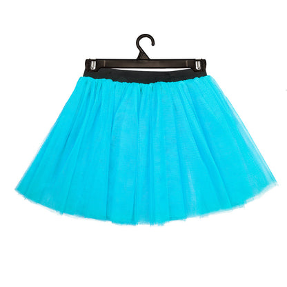 Tutu Bleu Turquoise Volumineux - Jupe Tulle Déguisement Féerique