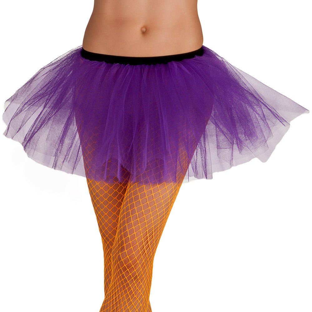 Tutu Plumetis Multicolore - Jupe Déguisement Adulte Années 80