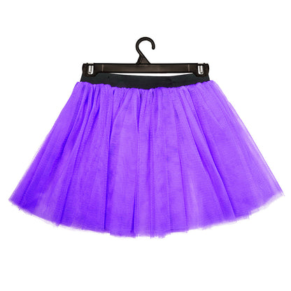 Tutu Plumetis Multicolore - Jupe Déguisement Adulte Années 80