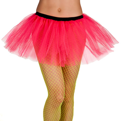Tutu Plumetis Multicolore - Jupe Déguisement Adulte Années 80