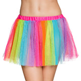Tutu Arc-en-Ciel Multicolore Femme - Déguisement Festif