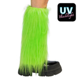 Guêtres Fluo UV Blacklight - Accessoires Rave Adulte