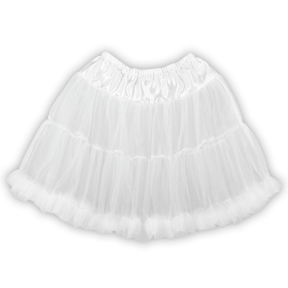 Jupon Blanc Tulle Volumineux - 48cm - Déguisement