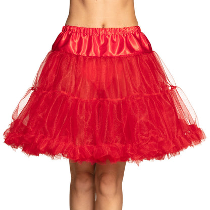Jupon Rouge Volumineux - Tutu Luxe Années 50 pour Déguisement