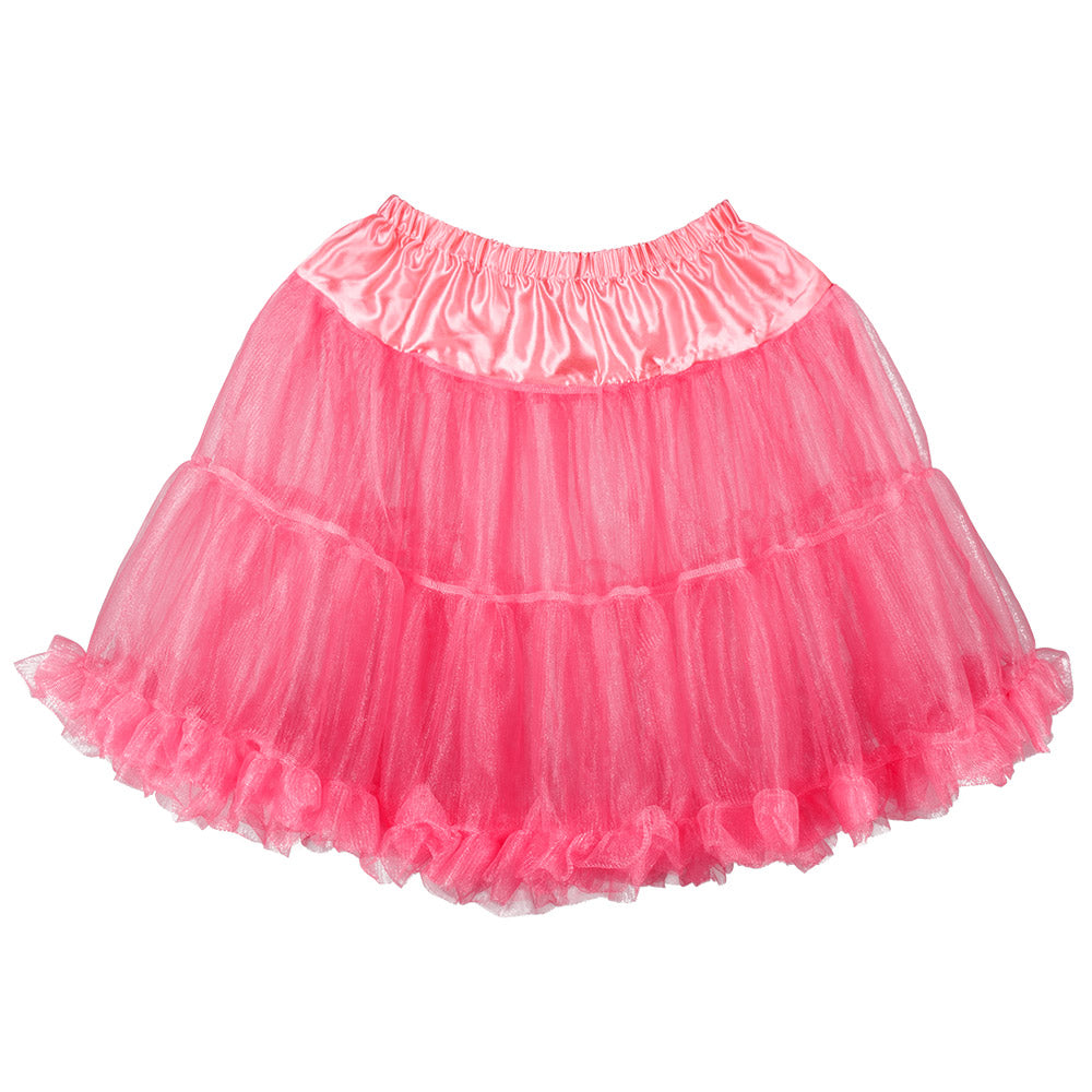 Jupon Rose Fluo Volumineux - Tutu Années 50 & Soirée