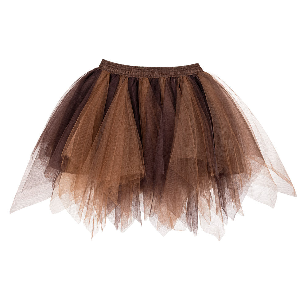 Jupe Tutu Marron Dégradé - Jupon Volumineux Adulte