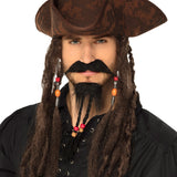 Pirate des Caraïbes : Perruque, Barbe & Accessoires