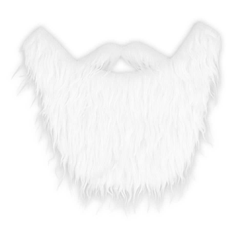 Barbe Blanche Longue Homme - Fausse Barbe Déguisement Père Noël