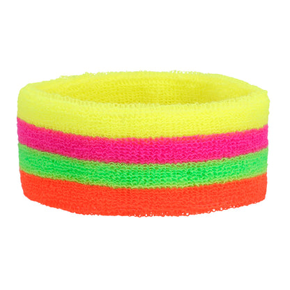 Bandeau et Bracelets Fluo Années 80 - Set Complet Néon