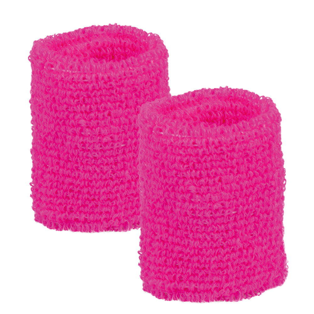 Bandeau et bracelets fluo UV Blacklight rose fluo
