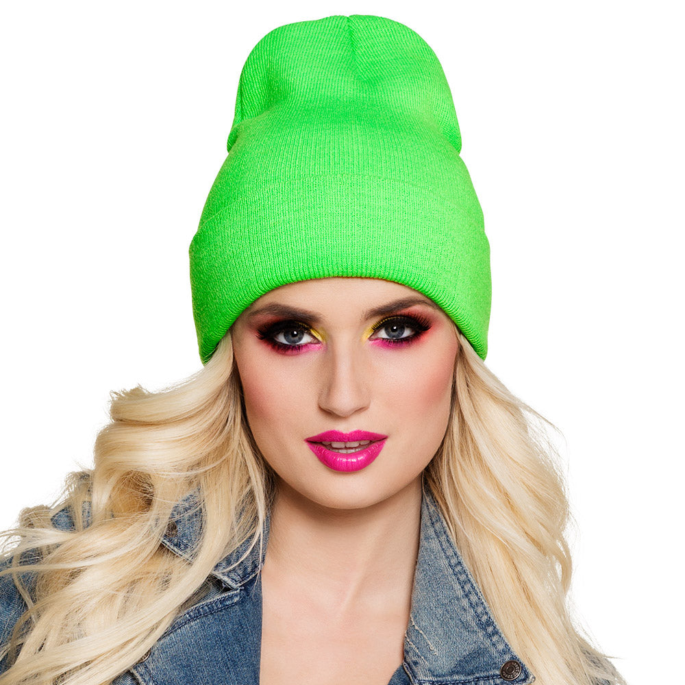 Bonnet Fluo Néon UV Blacklight - 4 Coloris Intenses