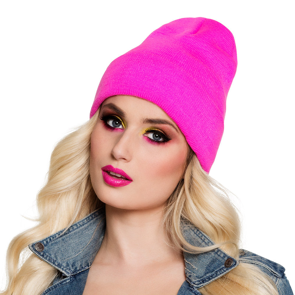 Bonnet Fluo Néon UV Blacklight - 4 Coloris Intenses