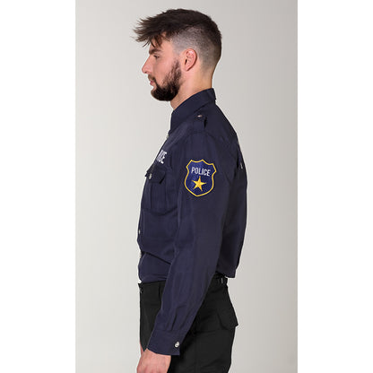 Chemise Police Officier - Déguisement Adulte Réaliste