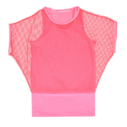 Top Résille Fluo UV Blacklight Adulte - Soirée Disco & Rave