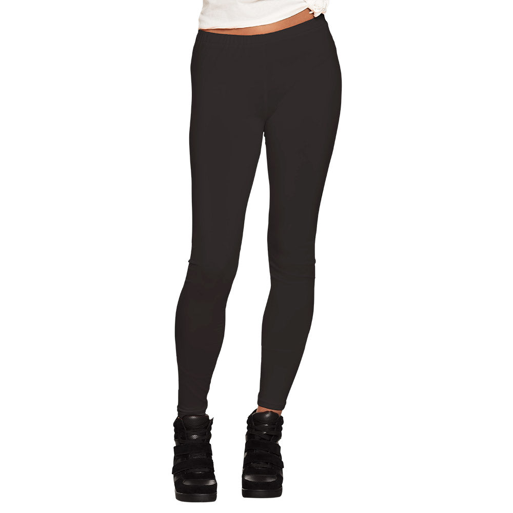 Legging Stretch Noir Femme - Déguisement Soirée