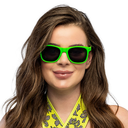 Lunettes UV Blacklight Vert Fluo - Fête et Soirée