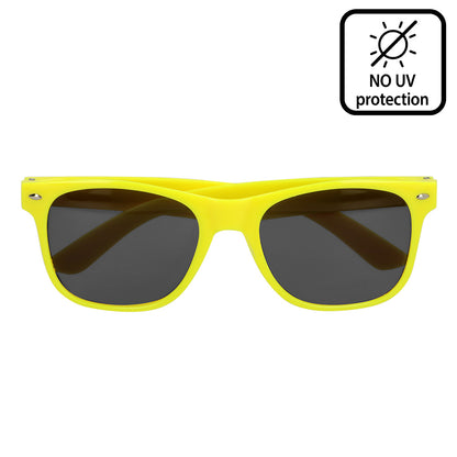 Lunettes Fluo Jaune Blacklight - Accessoire Idéal pour Fête
