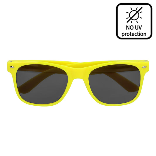 Lunettes Fluo Jaune Blacklight - Accessoire Idéal pour Fête