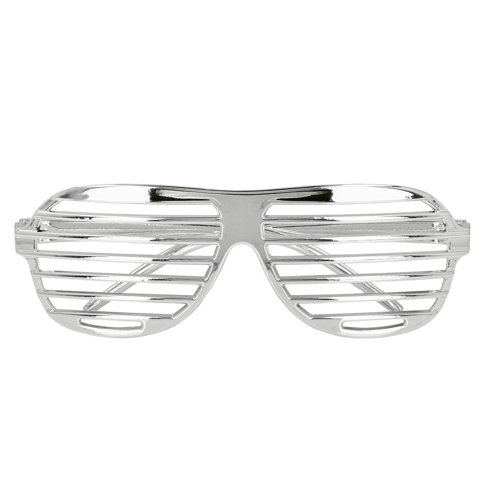 Lunettes Grille Effet Disco - Accessoire Fête Années 80