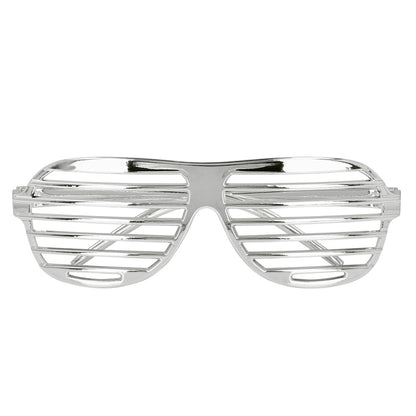 Lunettes Grille Effet Disco - Accessoire Fête Années 80