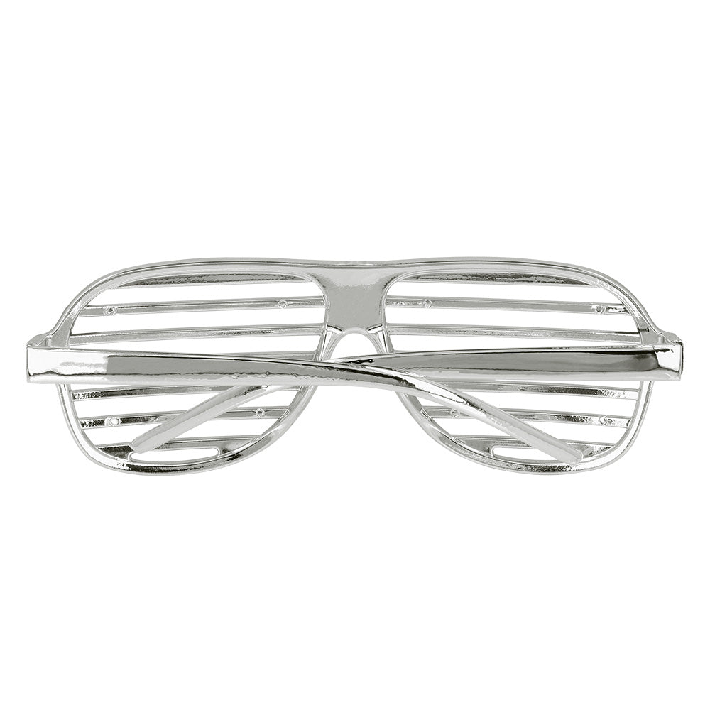 Lunettes Grille Effet Disco - Accessoire Fête Années 80