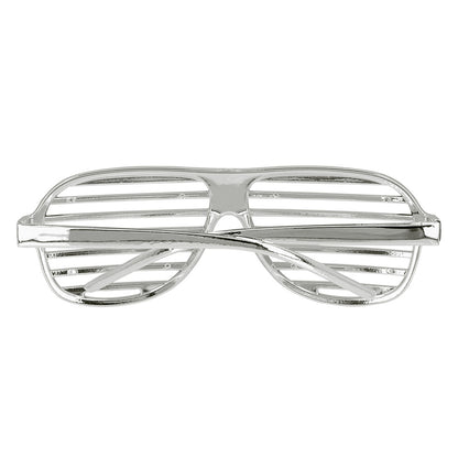 Lunettes Grille Effet Disco - Accessoire Fête Années 80