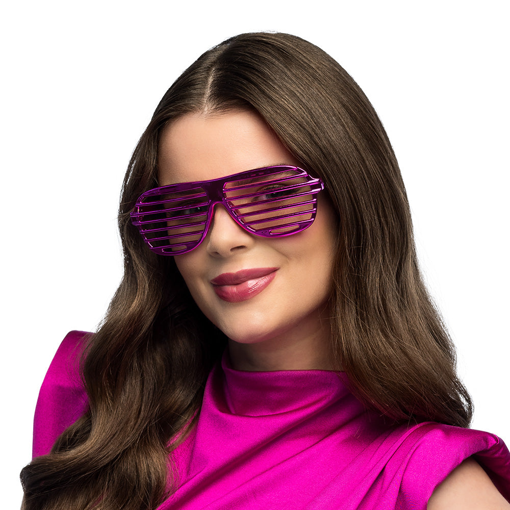 Lunettes Shutter Led Disco - Accessoire Fête Iridescent